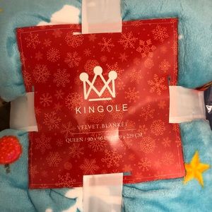 NEW Christmas velvet blanket